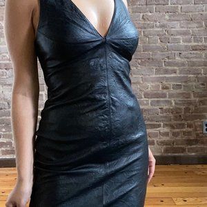 Robert Rodrigues Black Leather Cutout Mini (8)